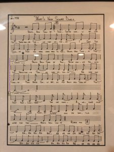 sheet music and lyrics for the What&#039;s New Scooby-Doo theme song